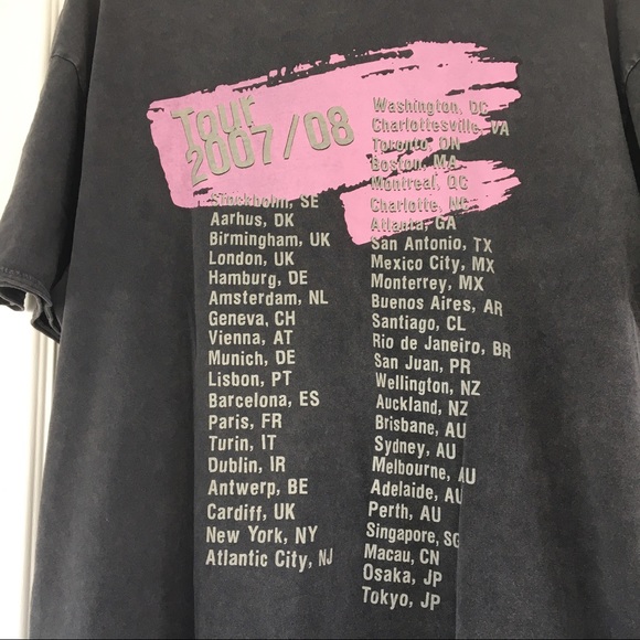 NWT “The Police” Band Vintage Style Concert Tour Tee - Picture 3 of 3